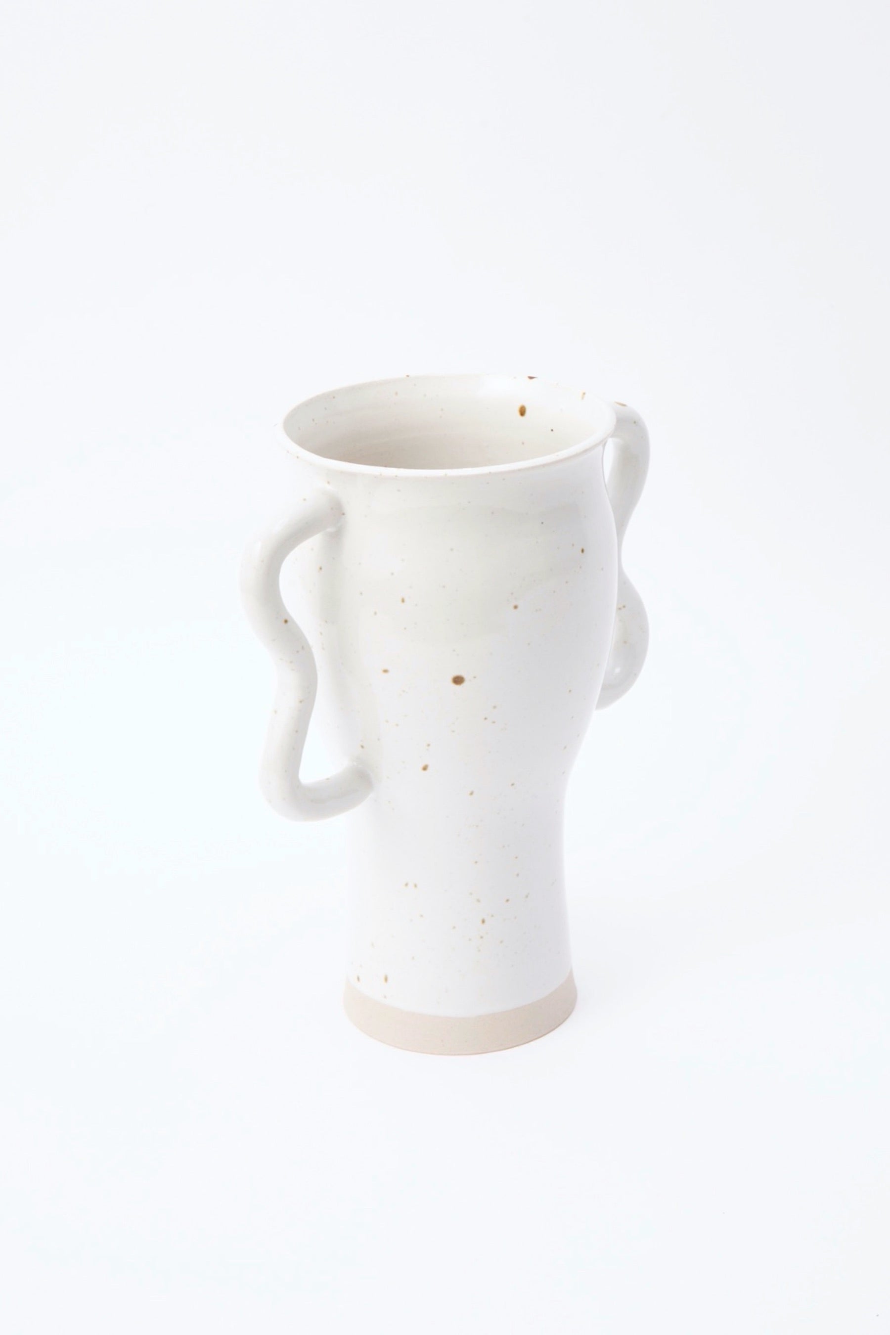 Wavy Handle Vase