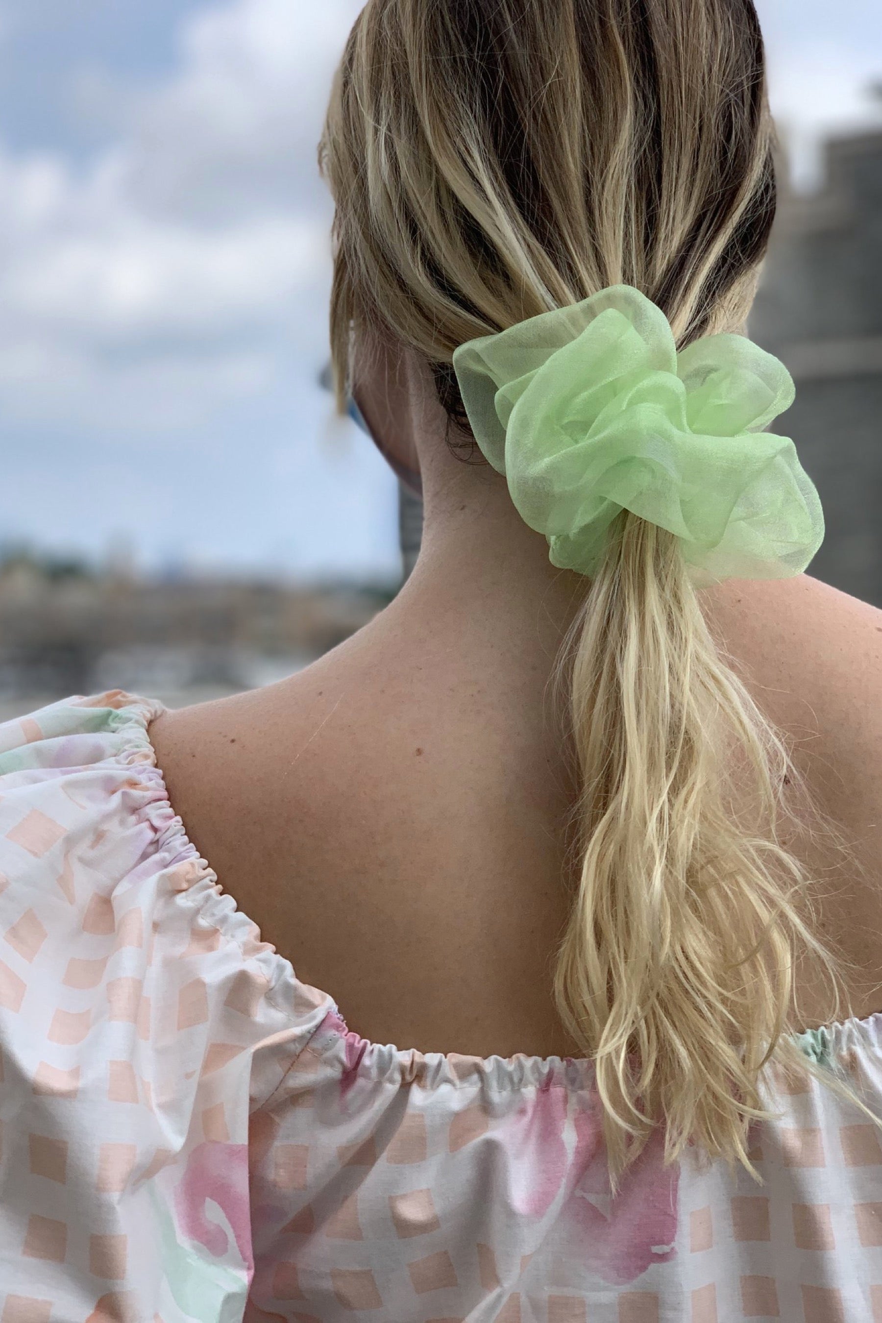 Mini Cloud Scrunchie