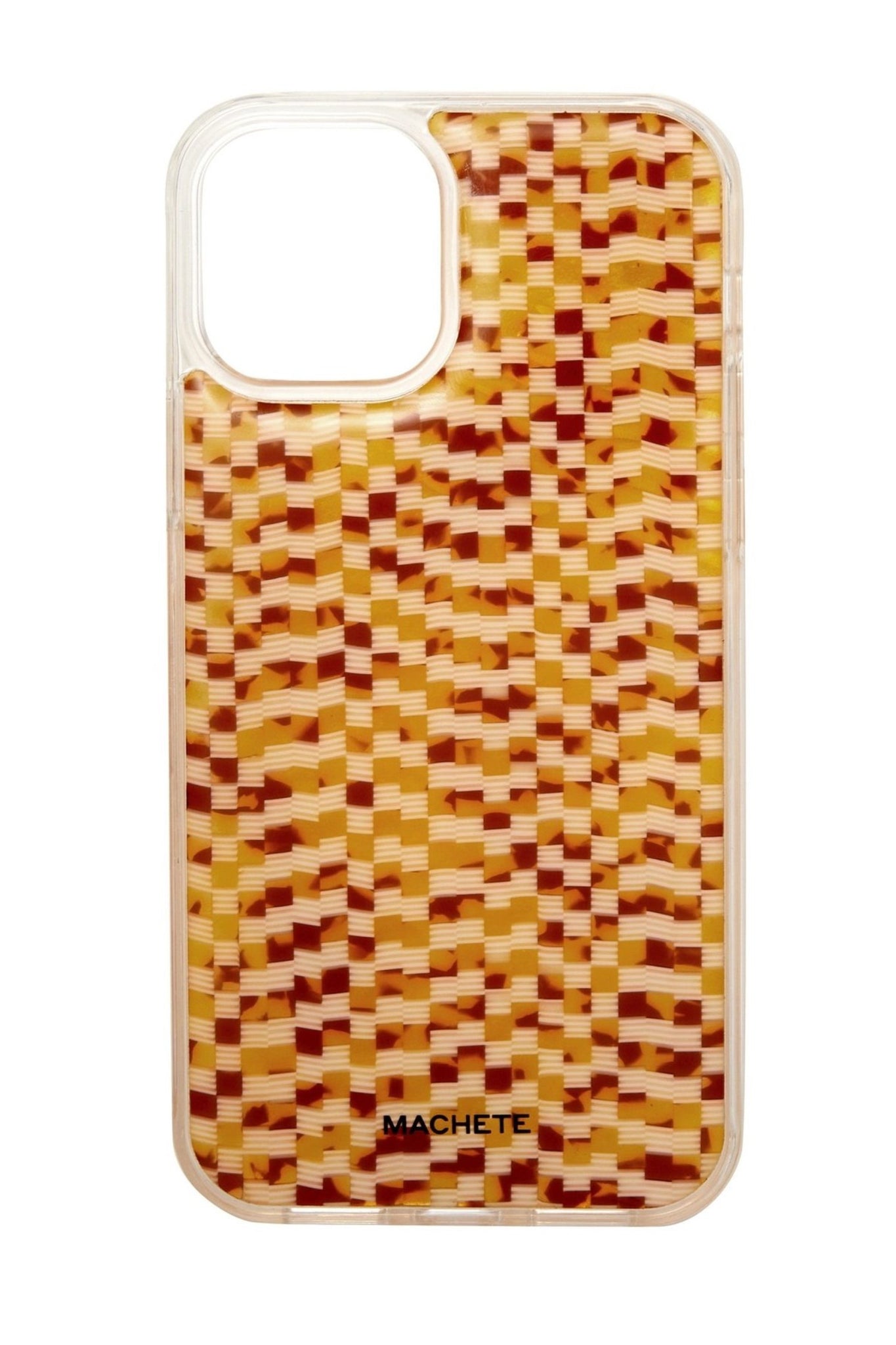 Tortoise Checker iPhone Case – Prism Boutique Tortoise Checker iPhone Case – Prism Boutique