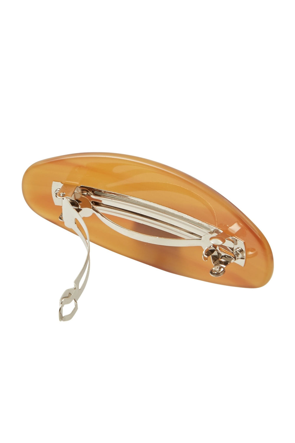 Cognac Jumbo Oval Clip