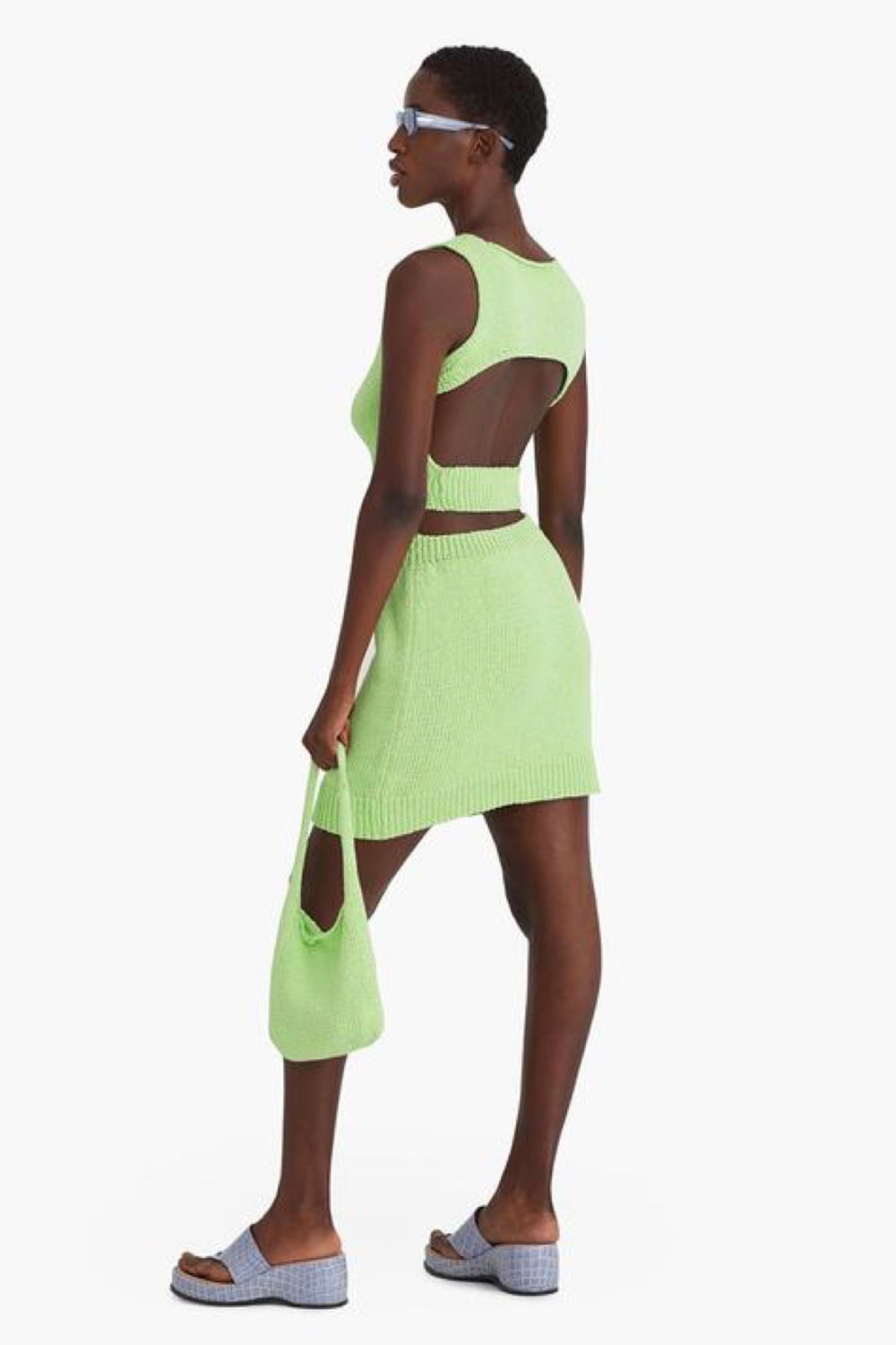 Green Fluor Kadabra Skirt