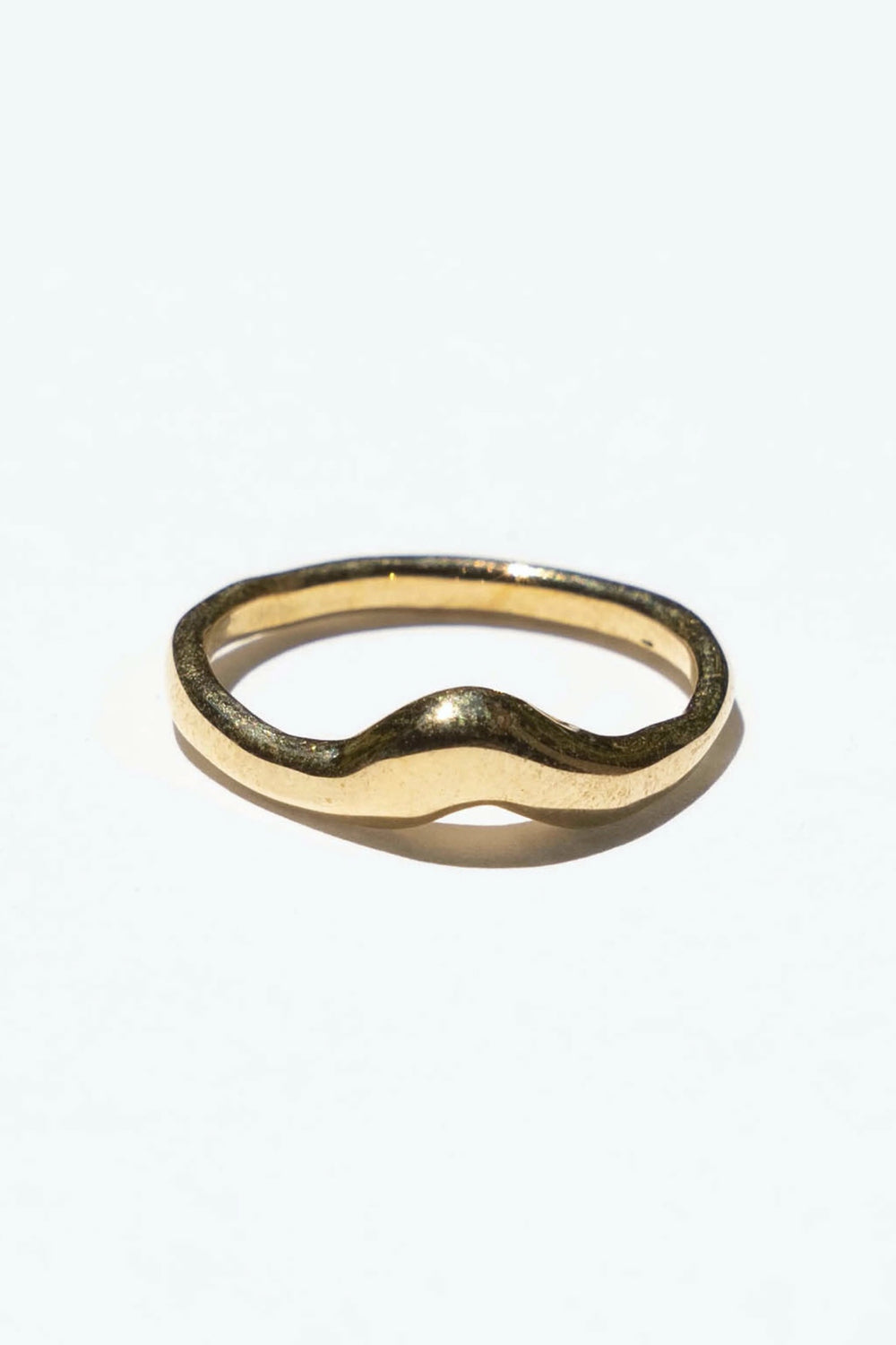 Gold Low Tide Ring