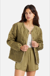 Military Olive Flight Padded Jacket