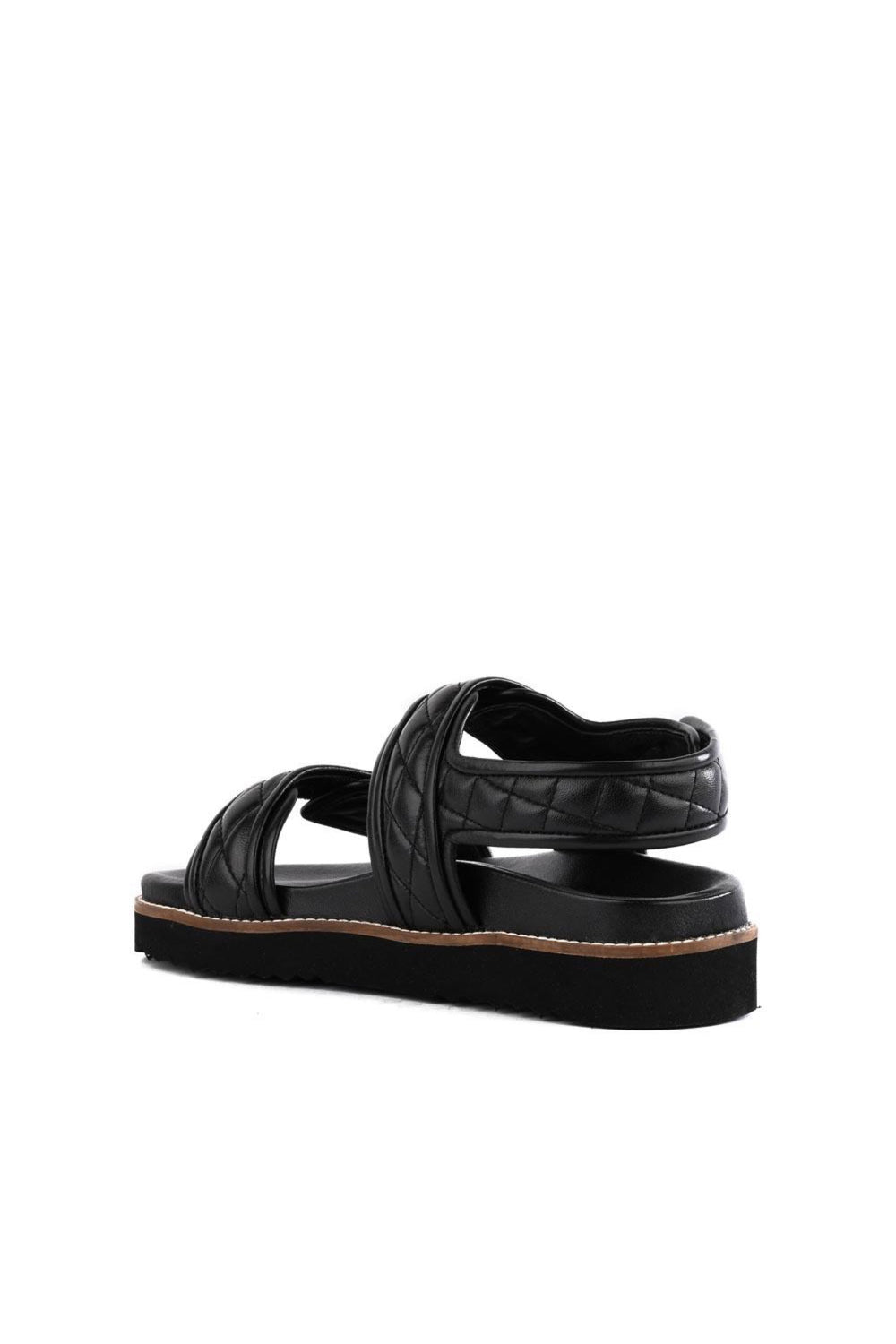 Black New To This Sandal