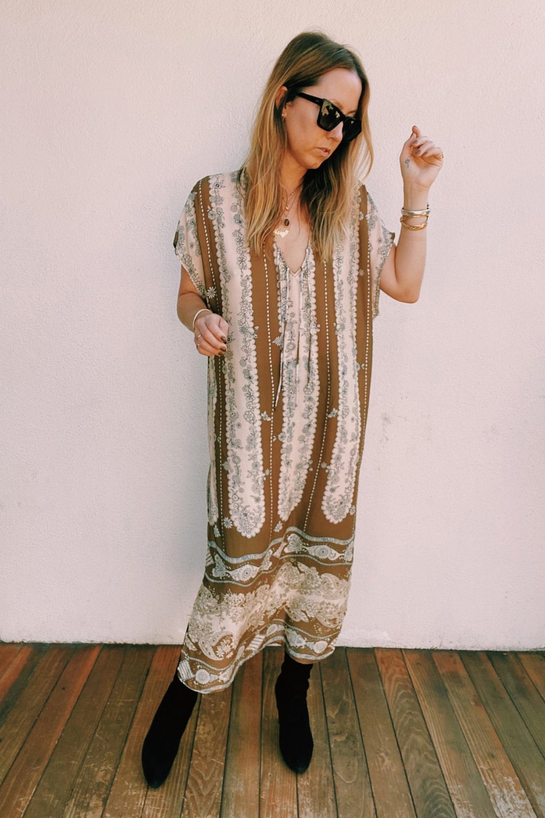 Sienna Crystal Margot Caftan