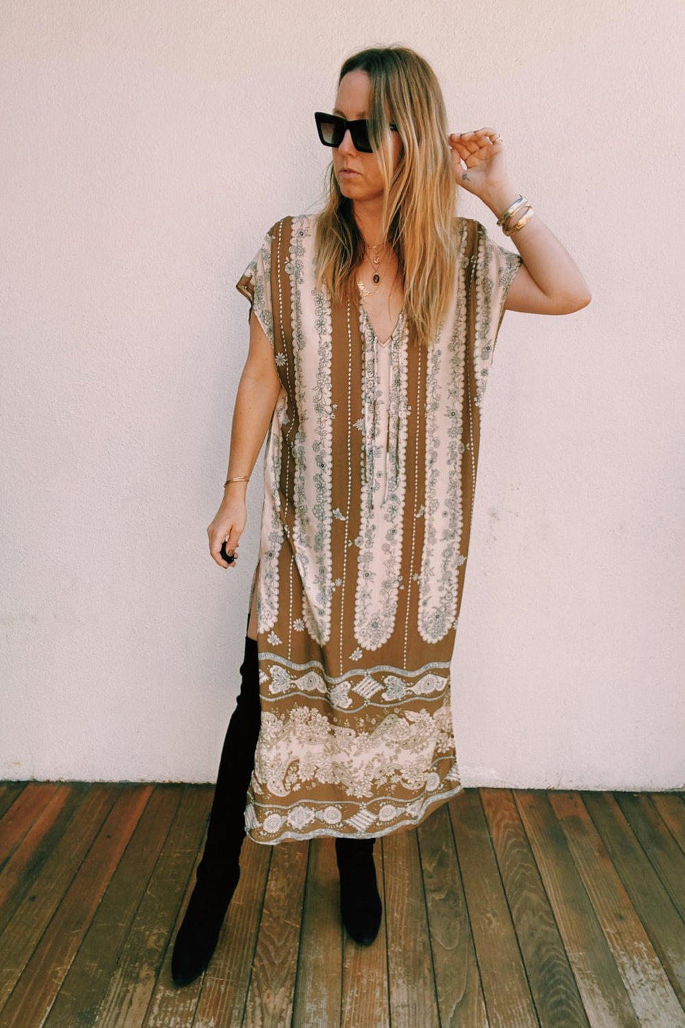 Sienna Crystal Margot Caftan