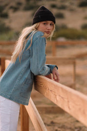 Faded Indigo Karen Chore Jacket