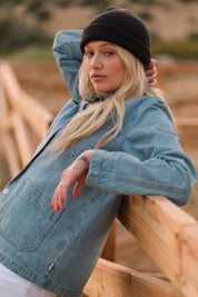 Faded Indigo Karen Chore Jacket