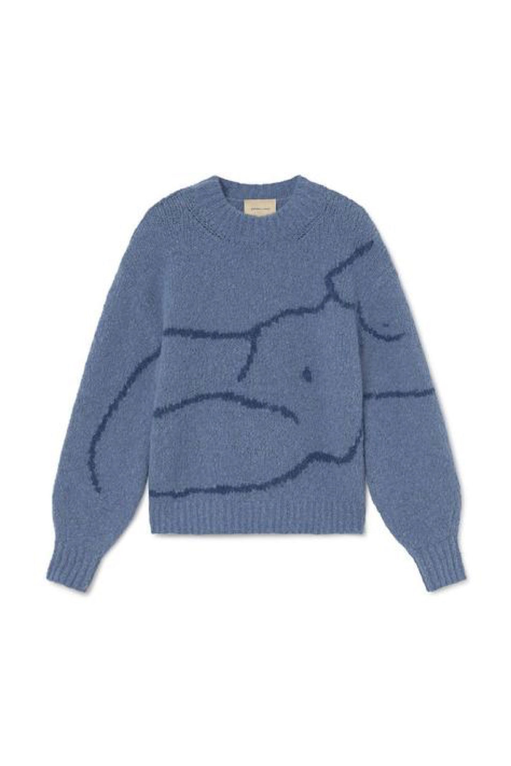 Extralight Blue Palmira Sweater