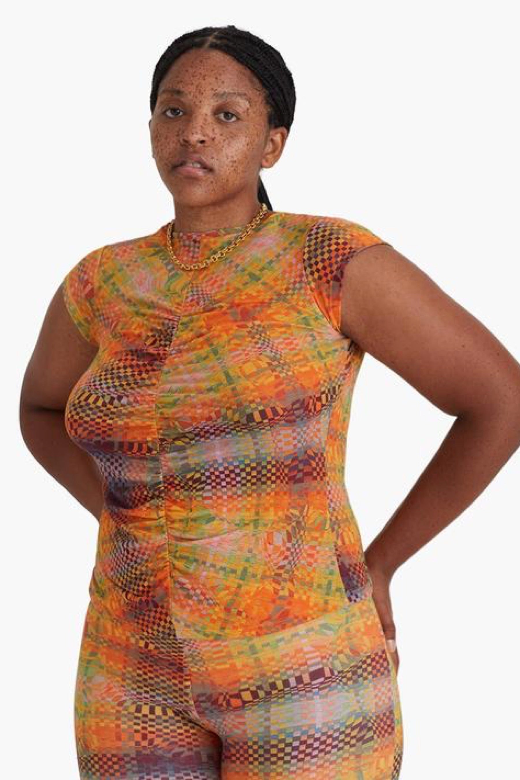 Intense Orange Pic Top