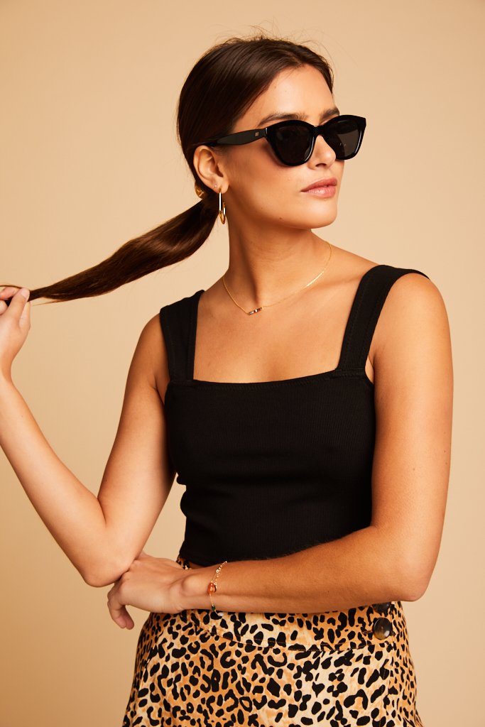 Black Wannabae Sunglasses