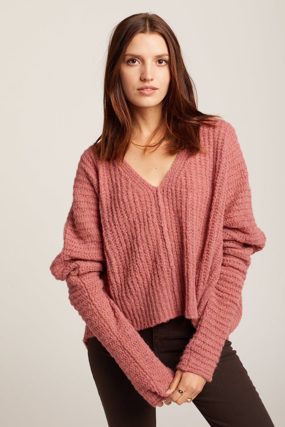 Rose Moonbeam Sweater