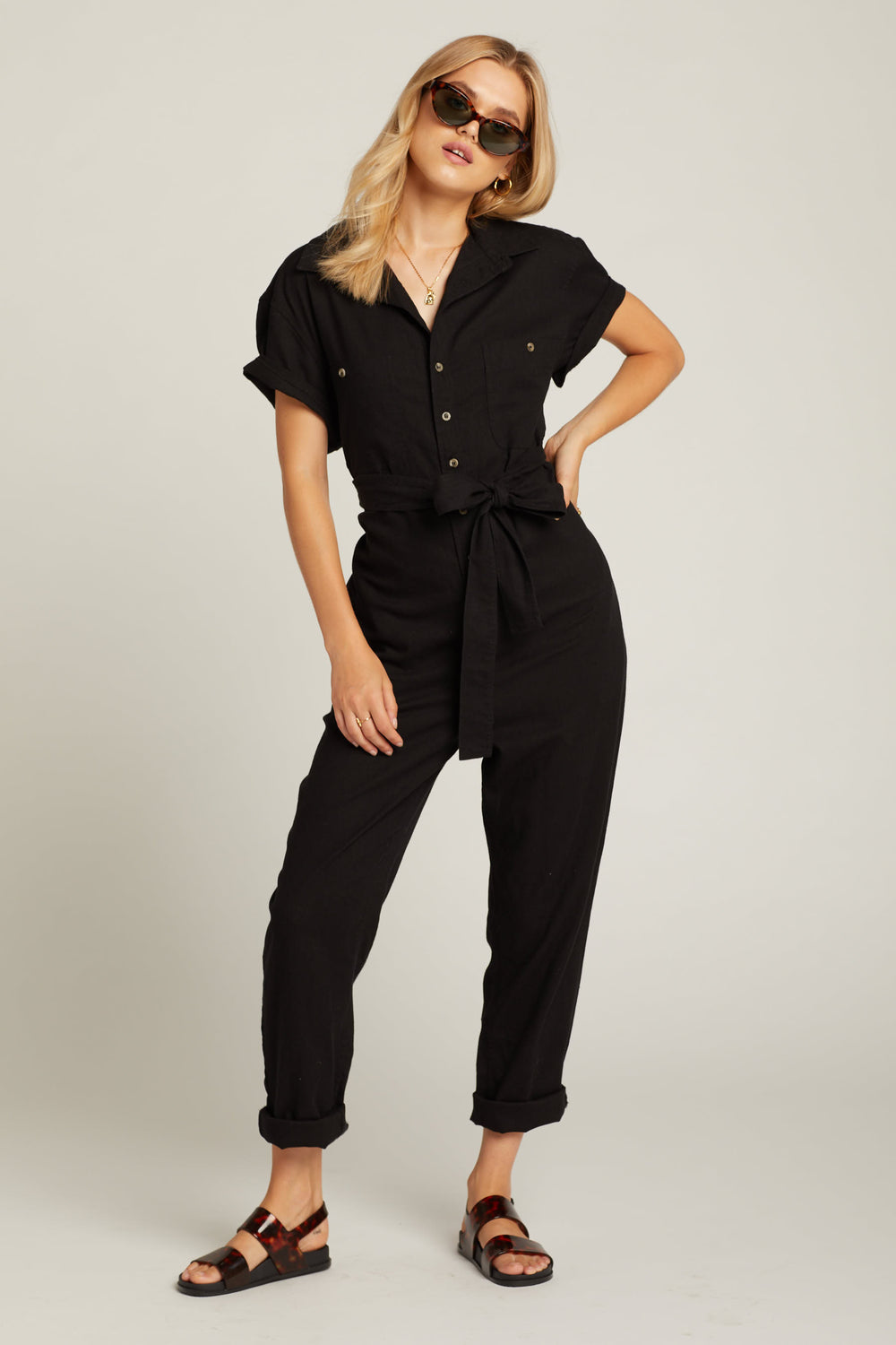 Black Horizon Jumpsuit