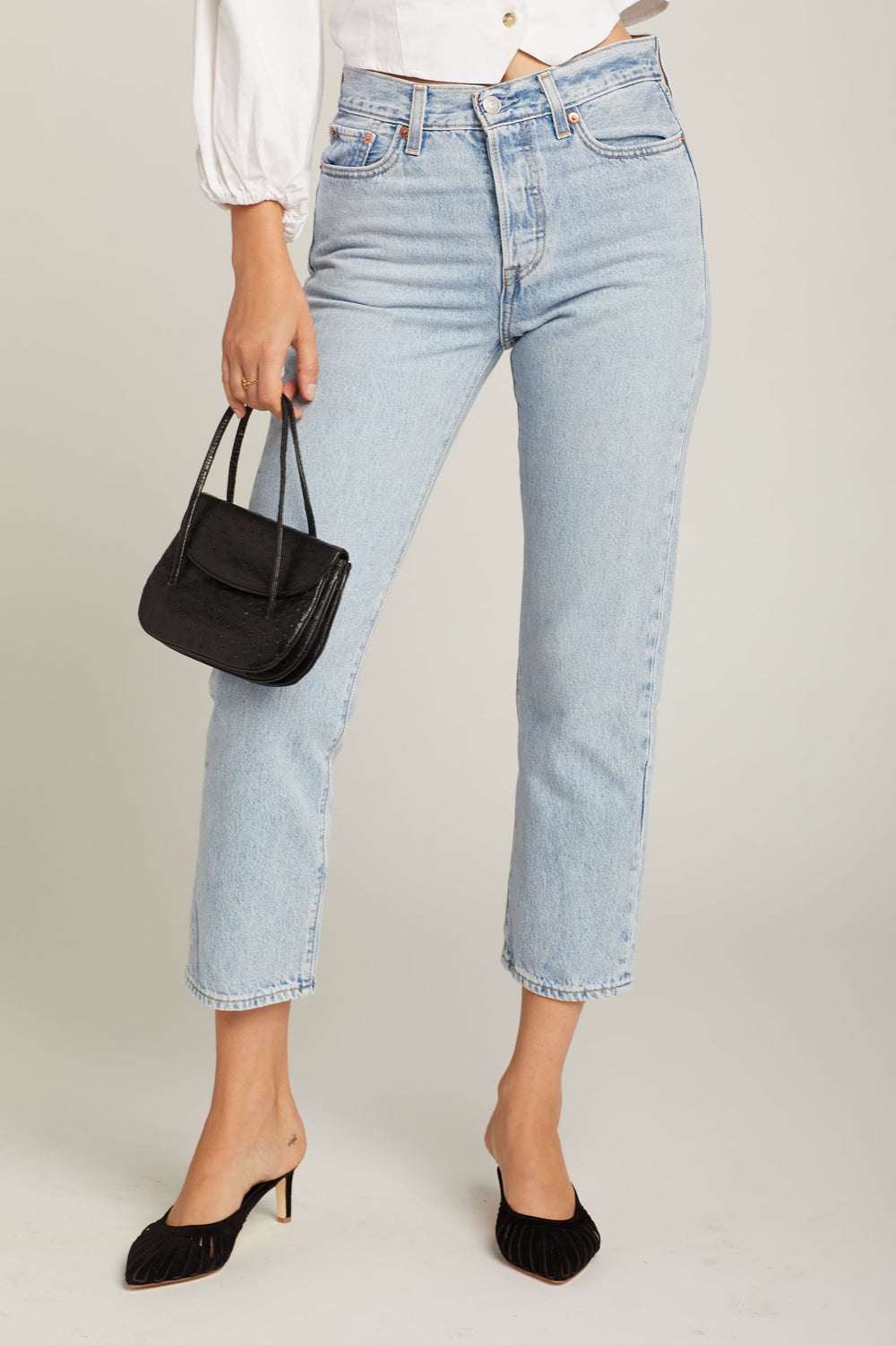 Montgomery Baked Wedgie Straight Jeans