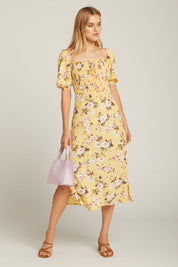 Pomeline Floral Majorelle Dress