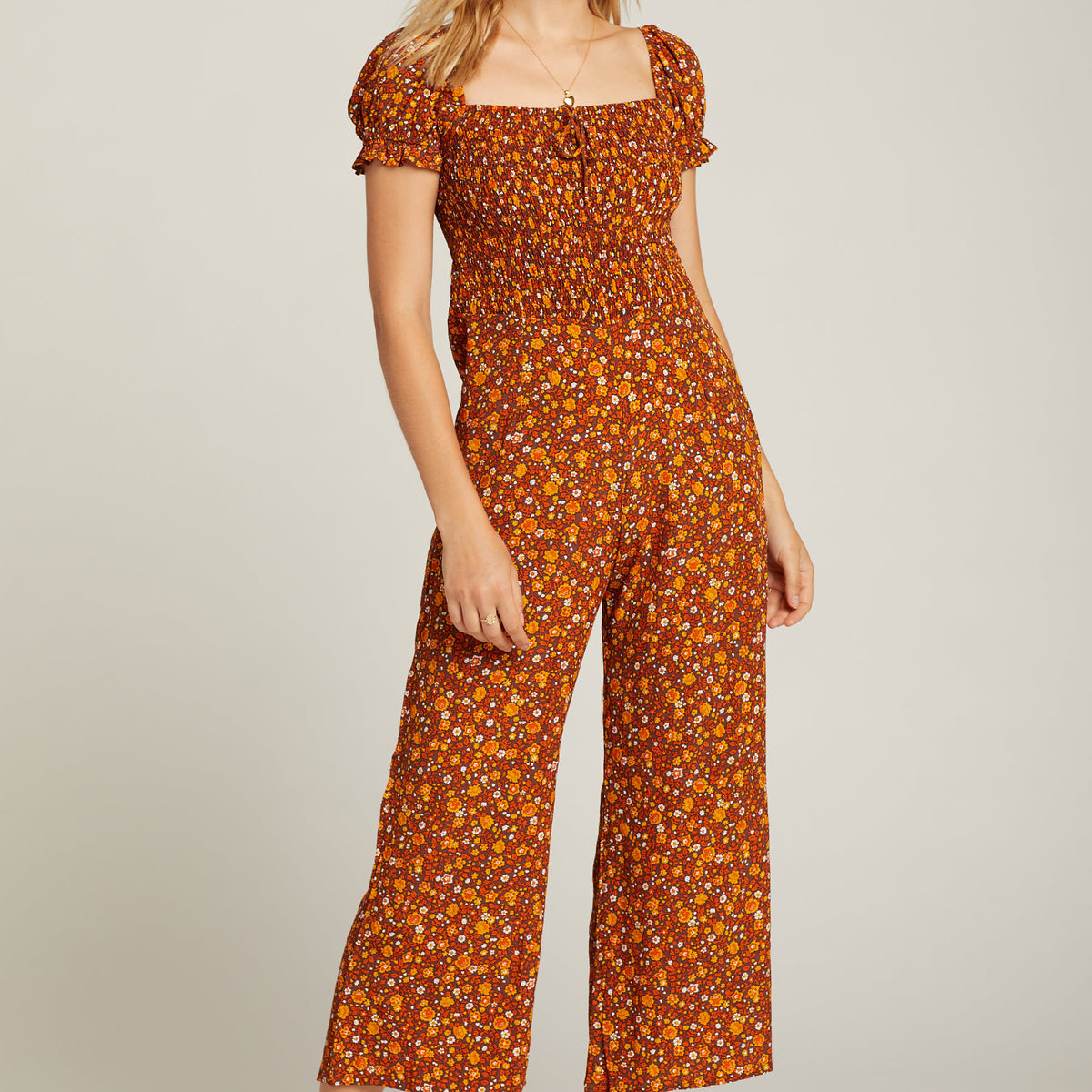 Essa Floral Della Jumpsuit