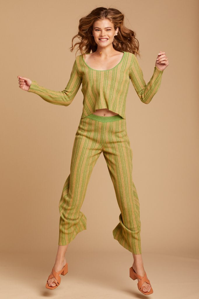 Green Querido Pants