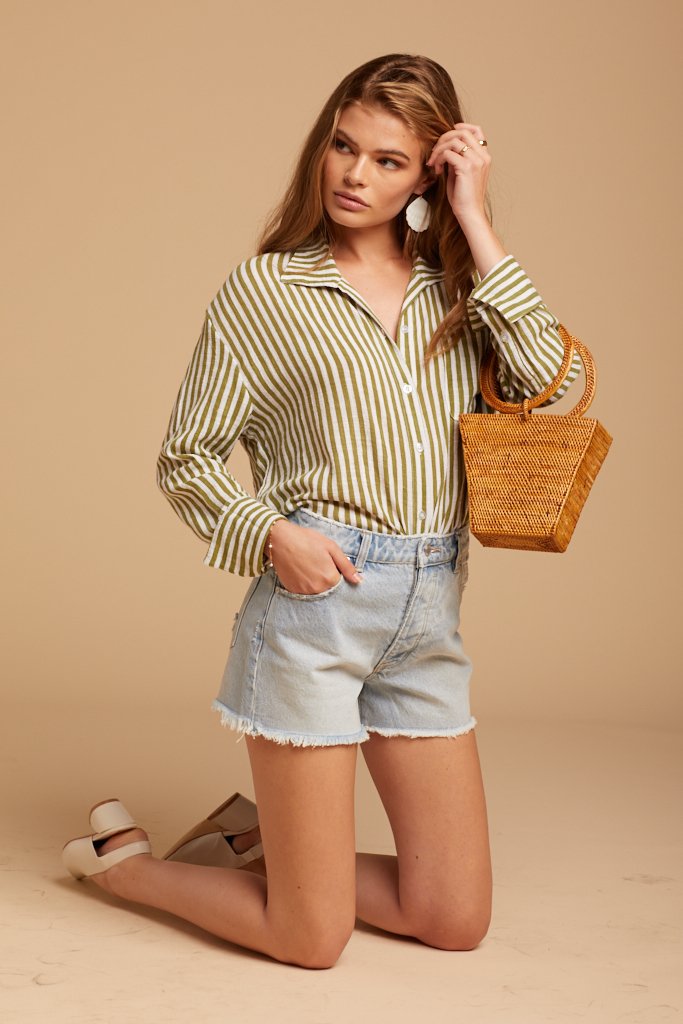 cut off denim shorts