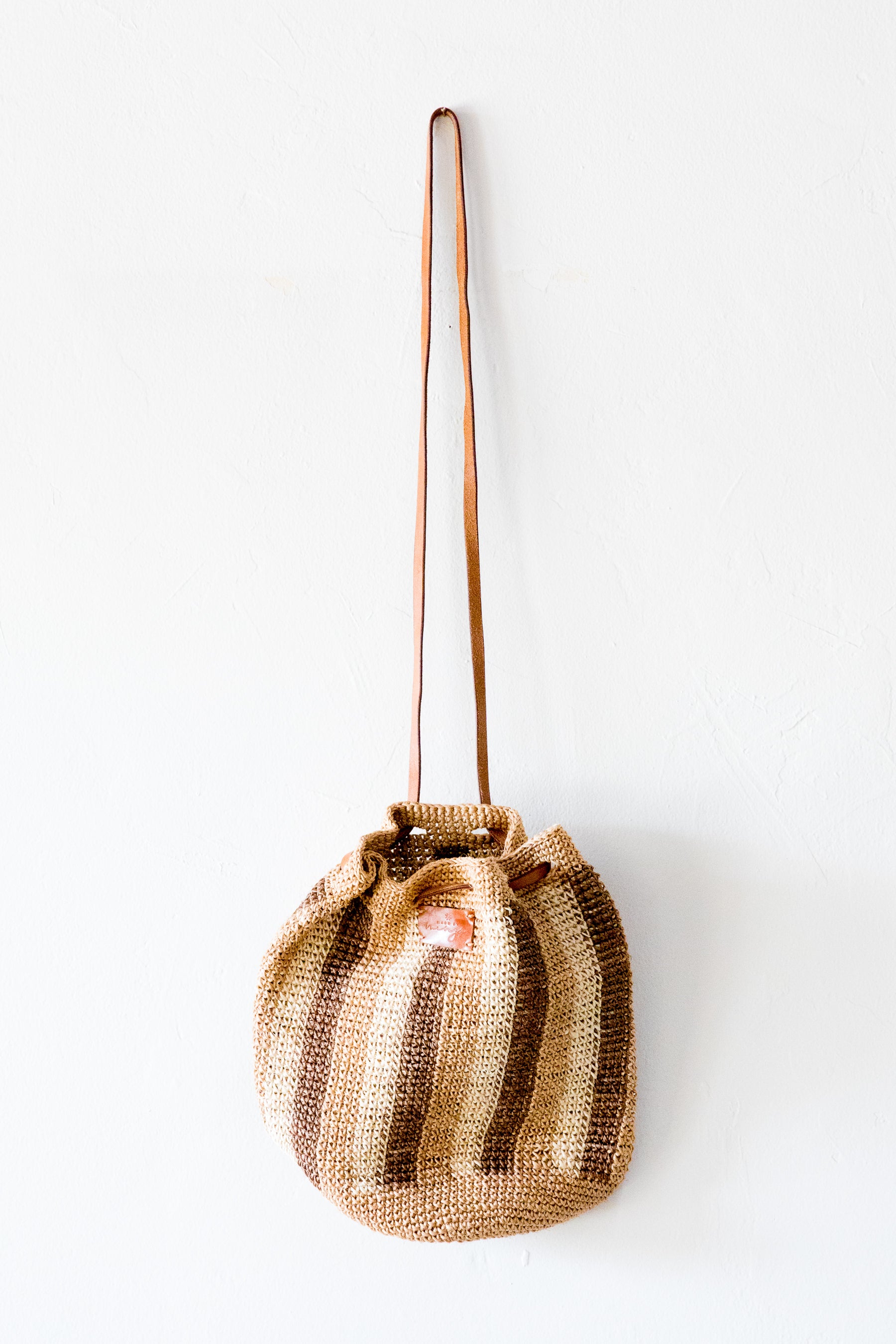 Striped Nana Bucket Bag