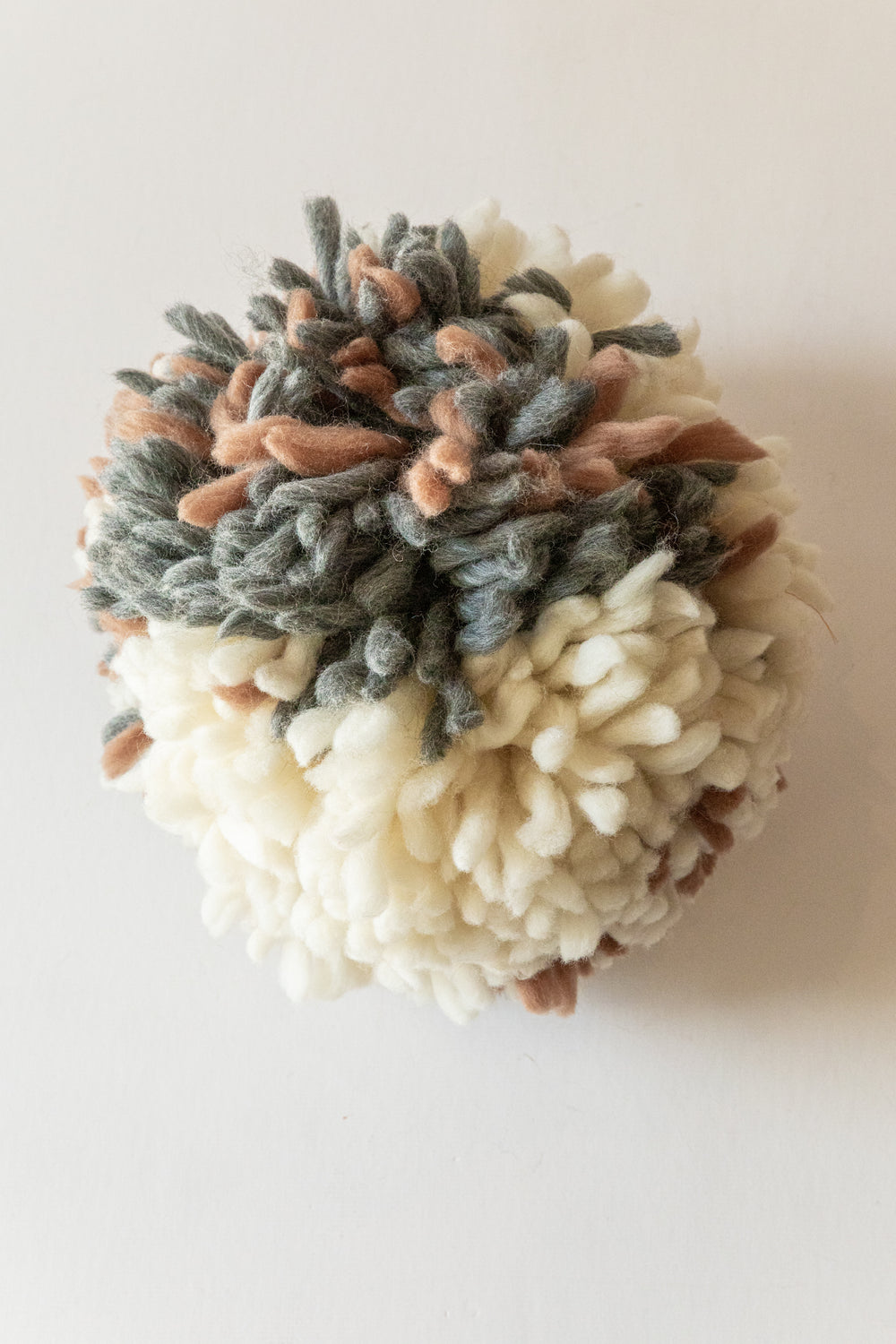 Neutral Miko Puff Pillow