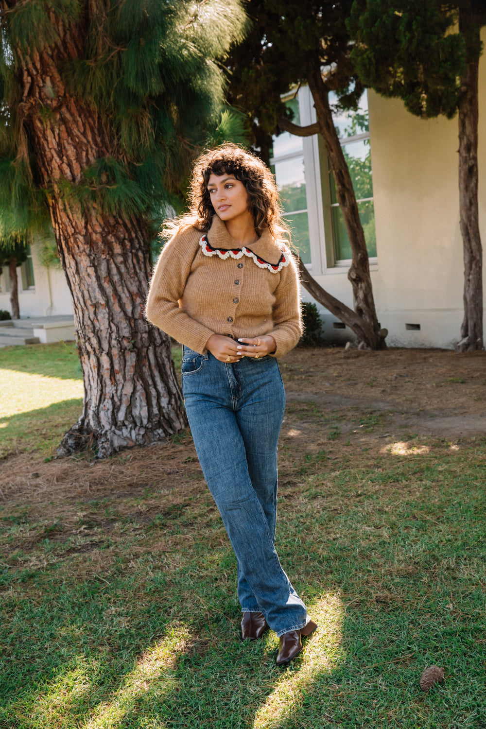 Tan Felipa Cardigan