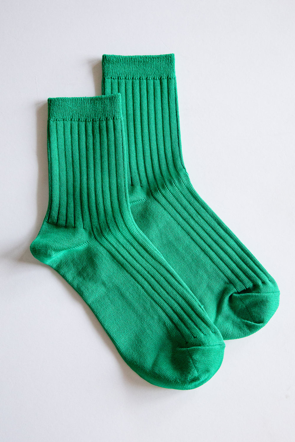 Kelly Green Her Socks