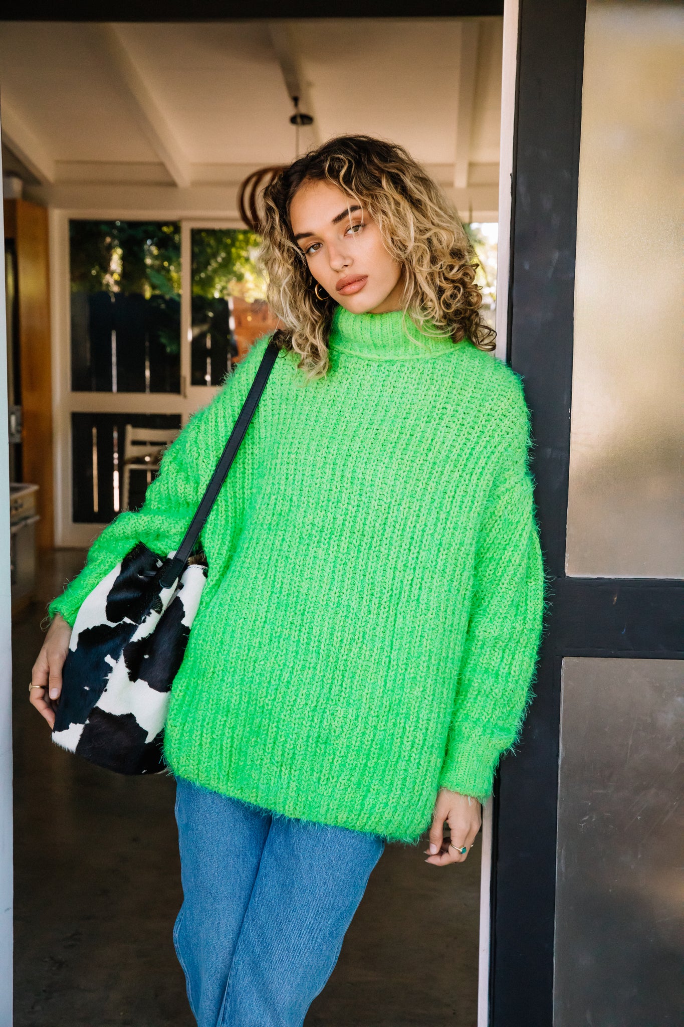 Green Energy Oasis Sweater – Prism Boutique