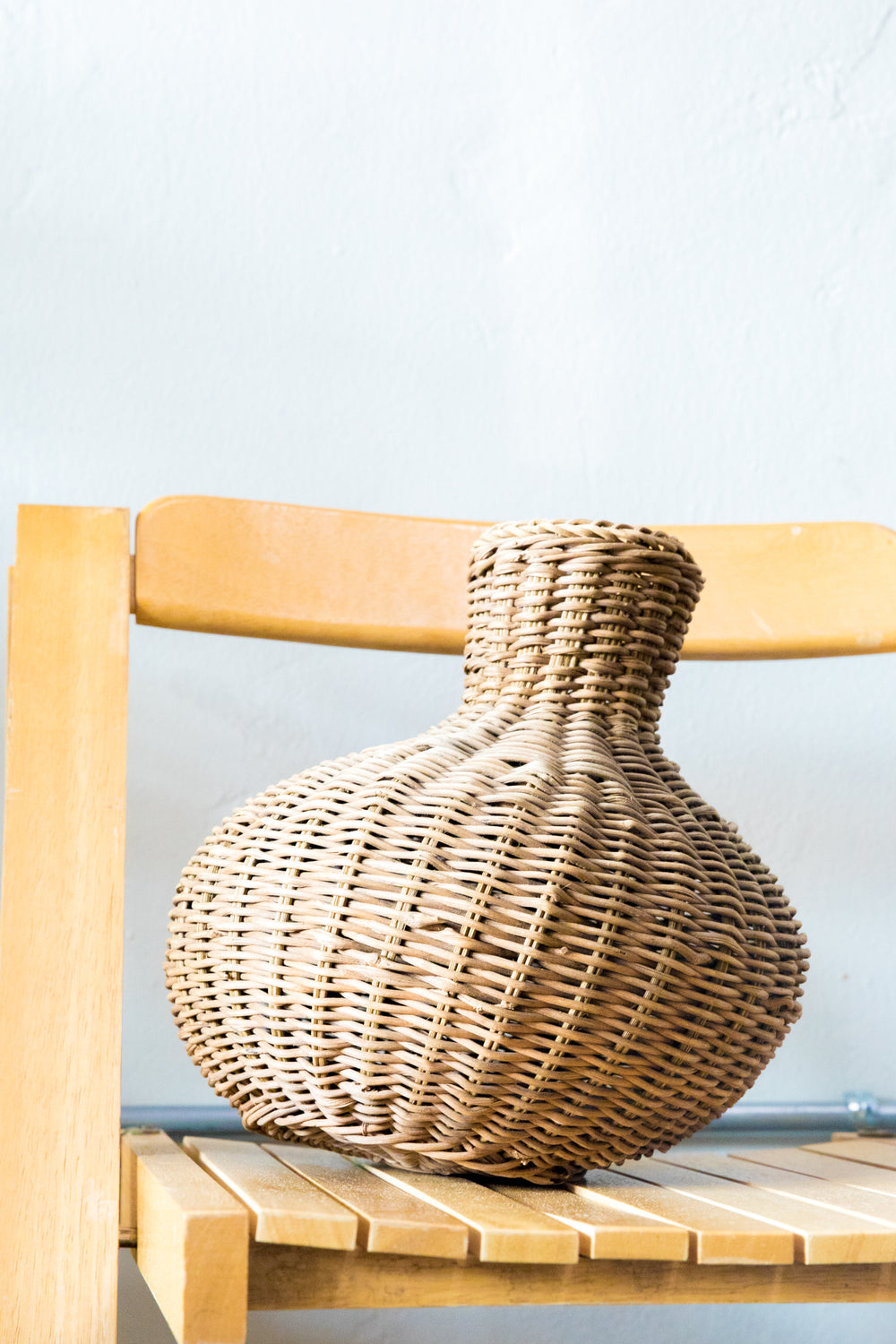 Organic Basket Vase