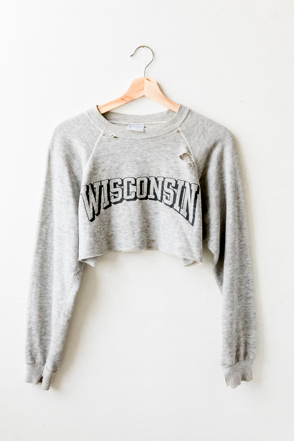Wisconsin Crop Sweatshirt
