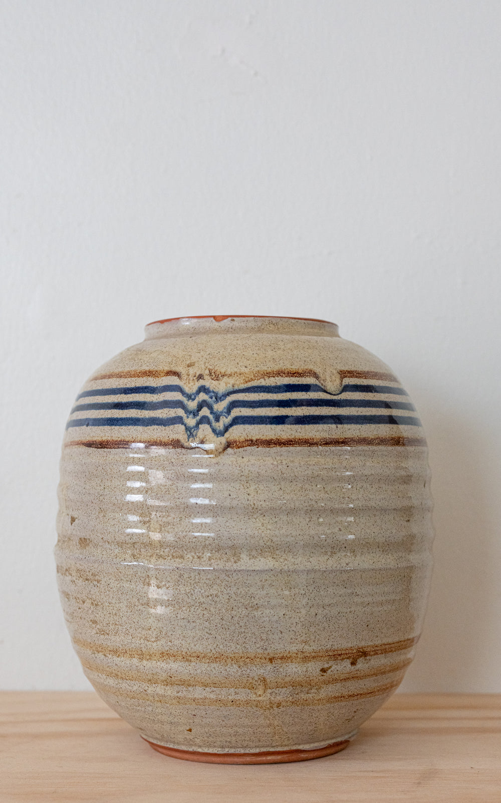 Salt Glaze Pottery Vase