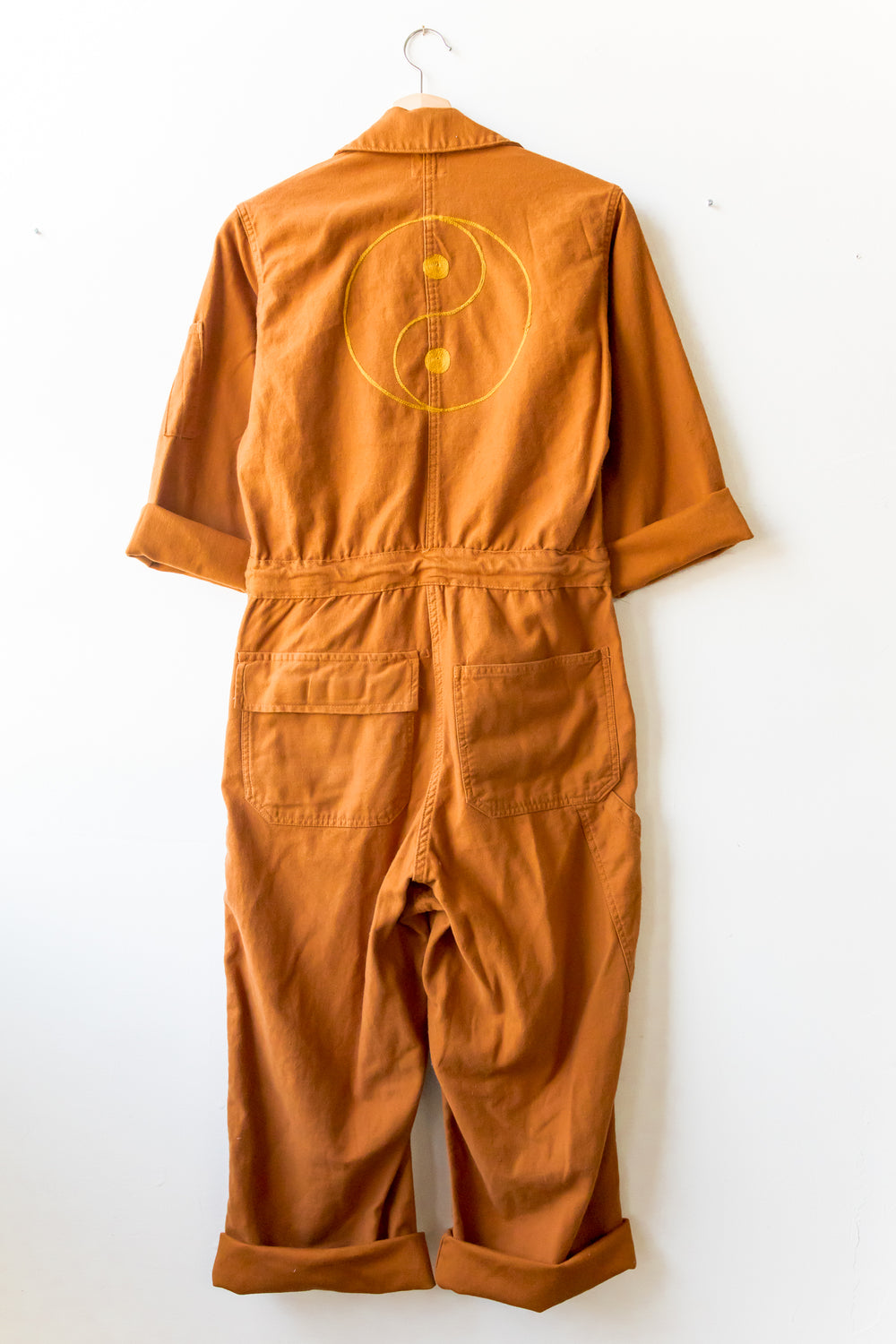 X Prism Spice Brown Yin Yang Coveralls