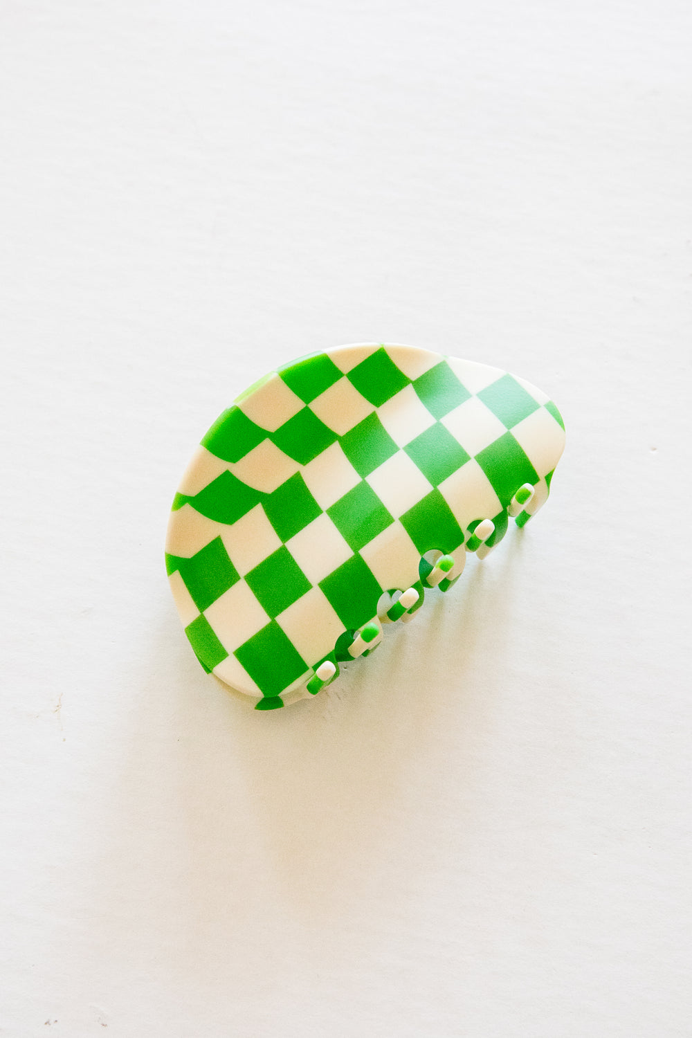 Matte Green Checker Claw