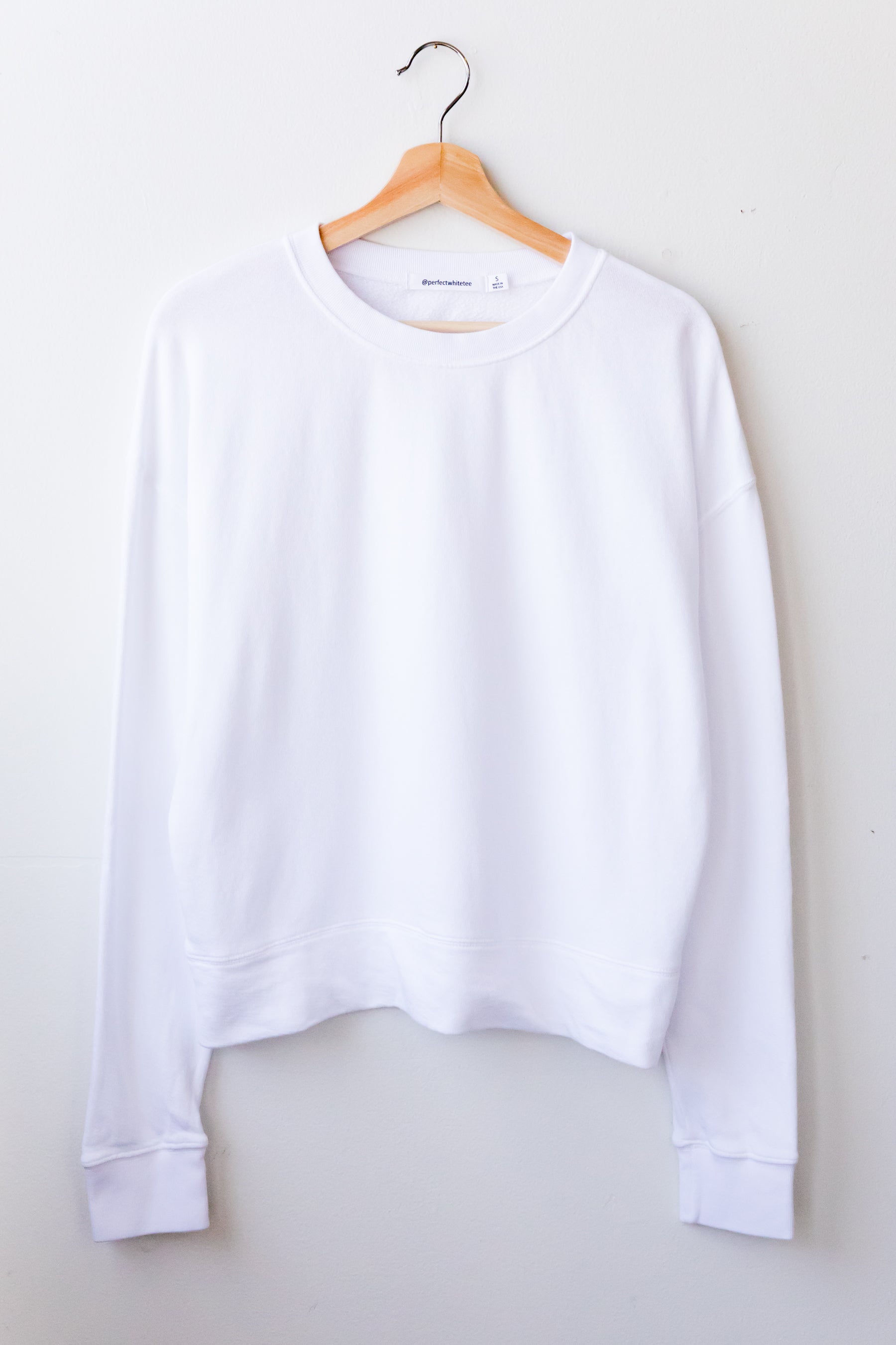 White Tyler Sweatshirt