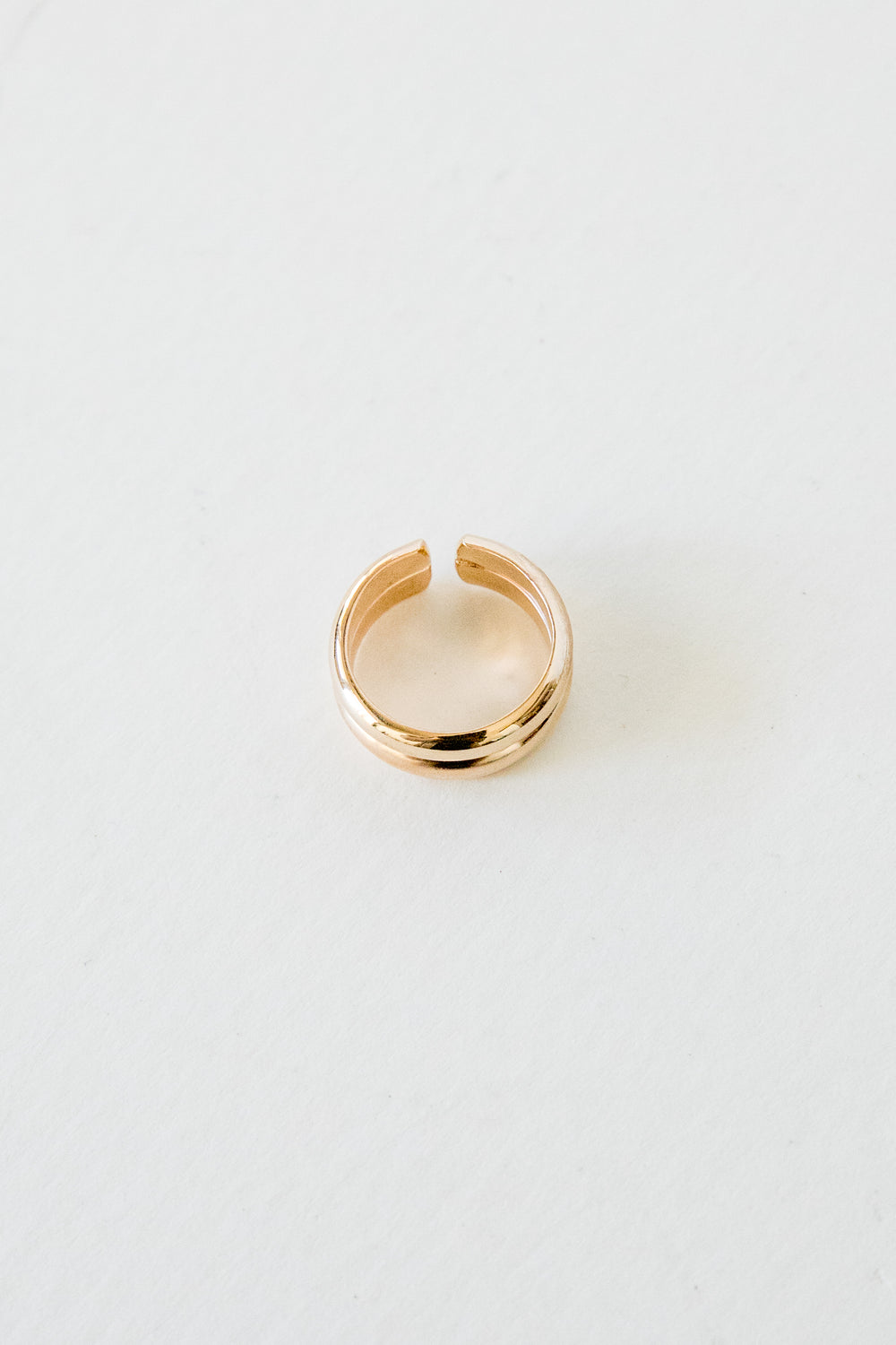 Gold Double Val Ring