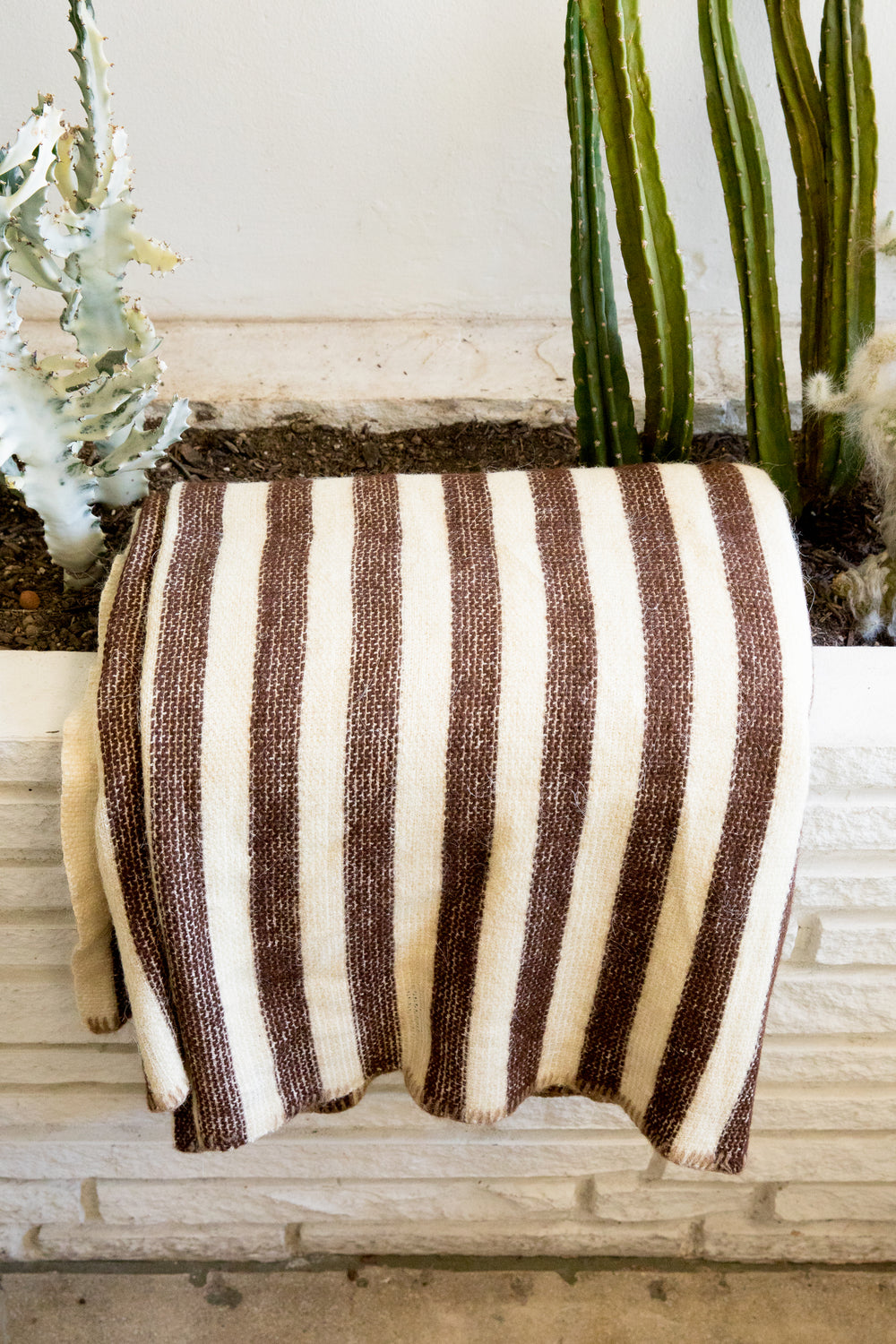 Brown Striped Blanket