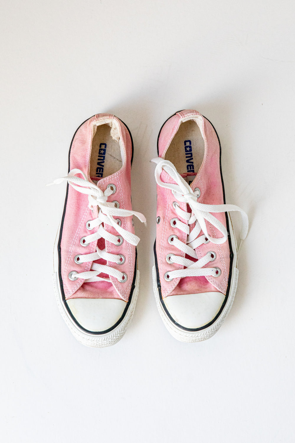 Faded pink converse Clearance