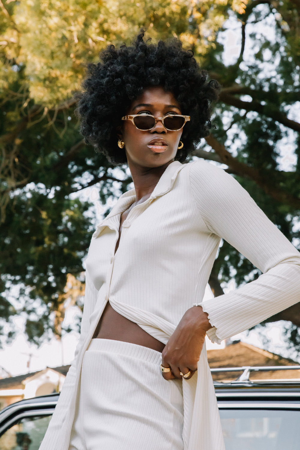 Caramel Tort Nouvelle Vague Sunglasses