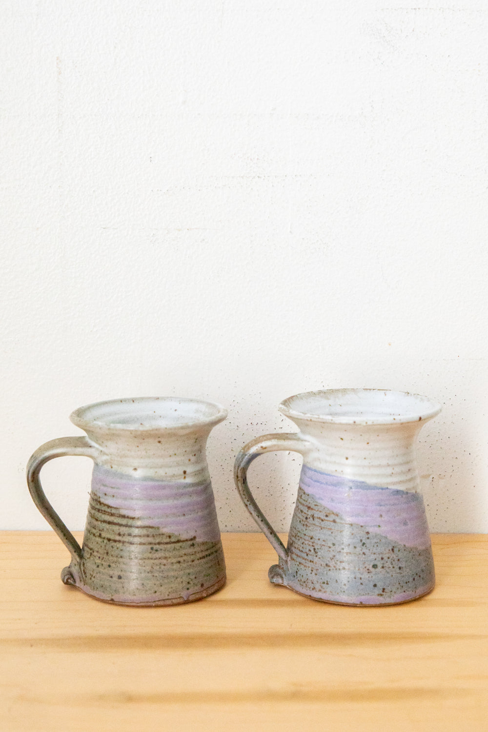 Lavender Handmade Mug Set
