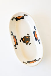 Mid Century Serving Set