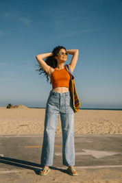 Honey Eyed Bella Seamless Rib Tank