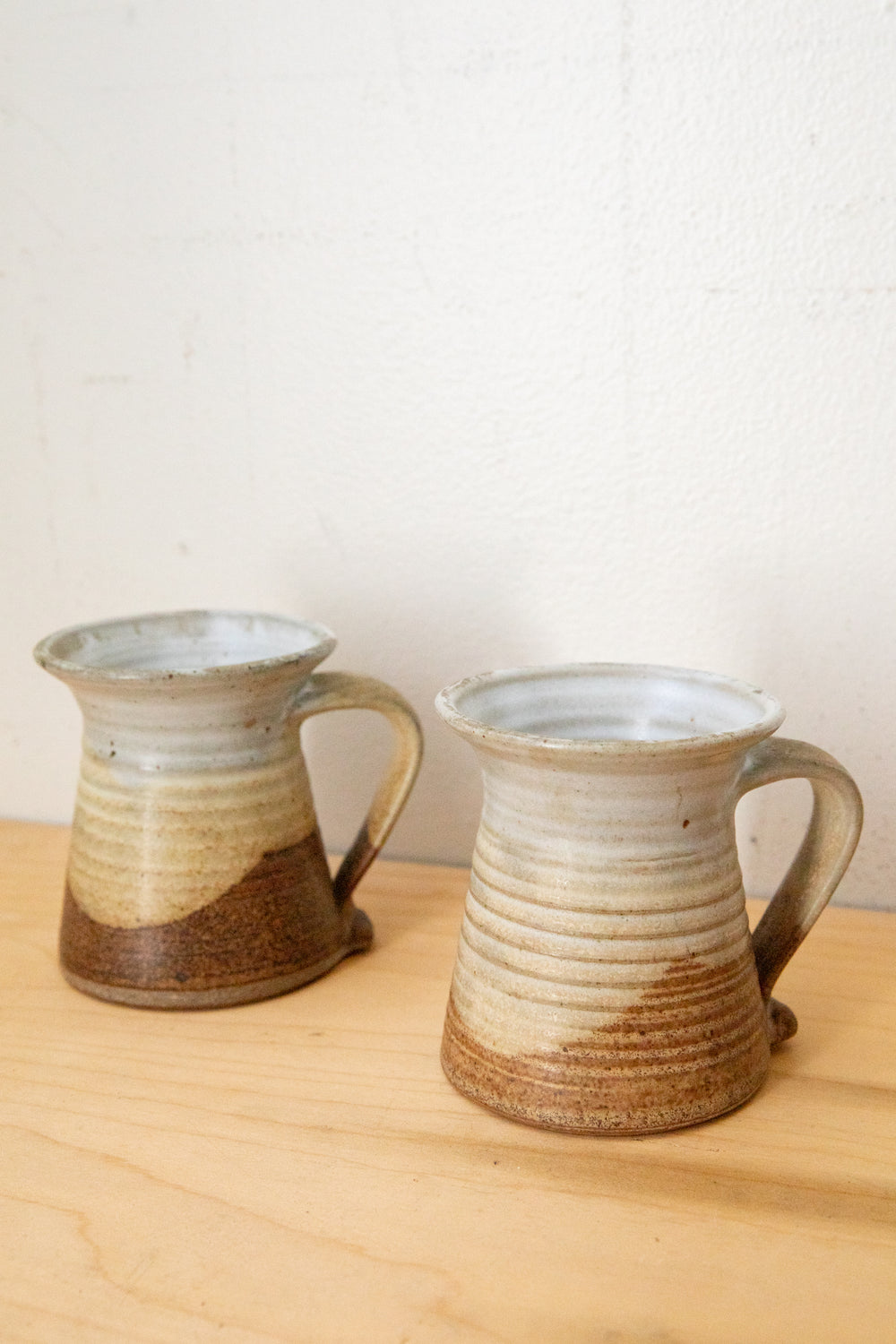 Brown Handmade Mug Set