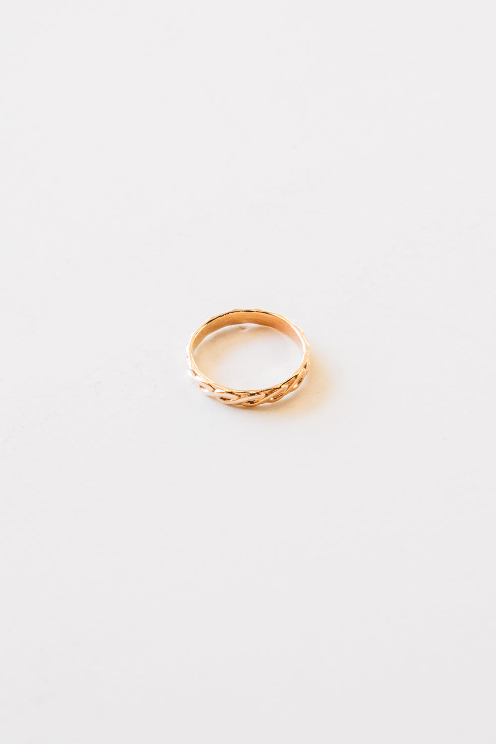 Gold Wavy Ring