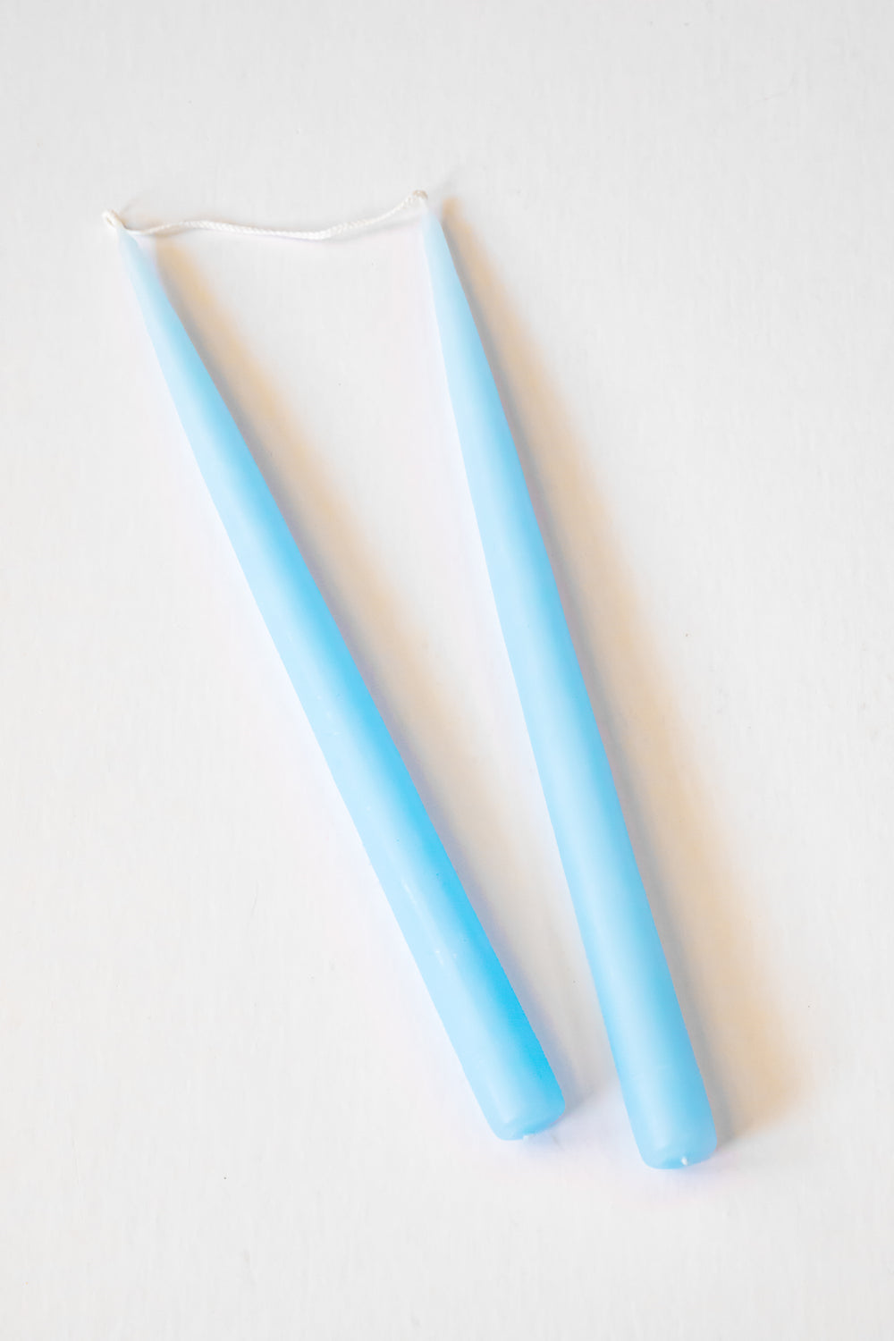 Ice Blue Candlesticks