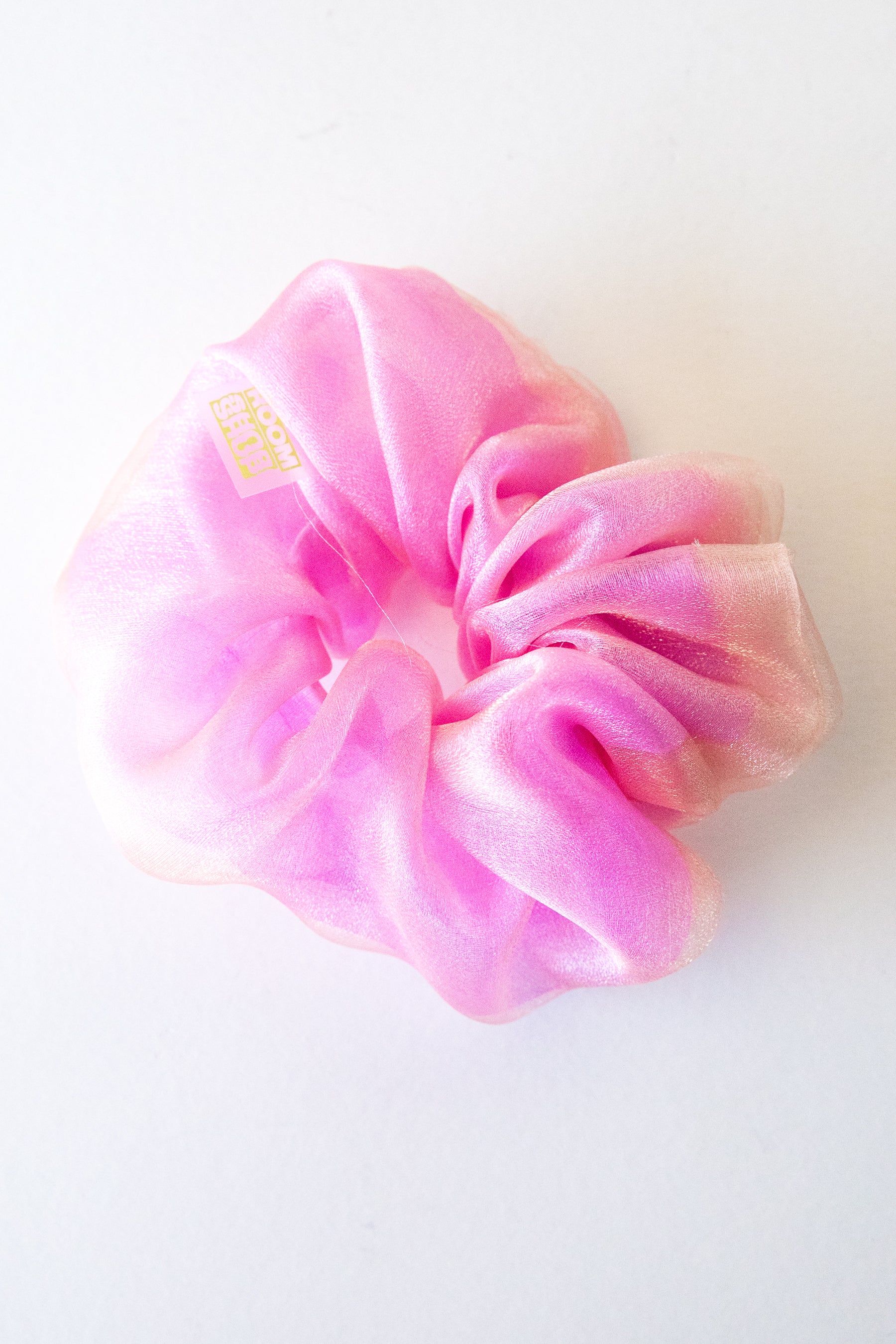 Peach + Orchid Mini Cloud Scrunchie