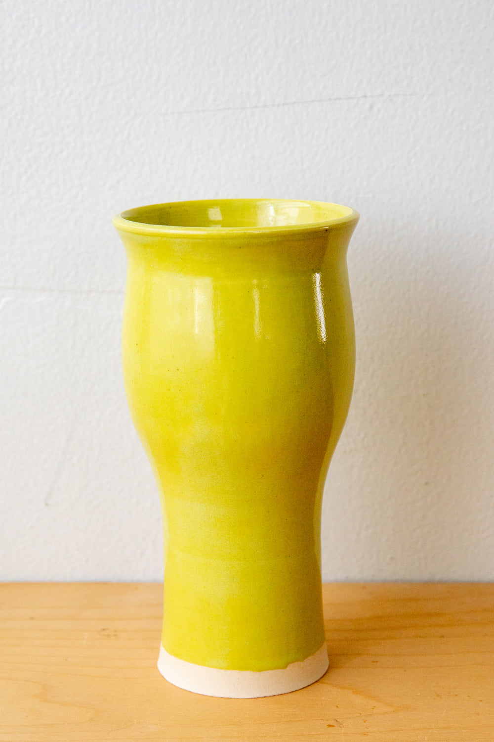 Lime Curve Vase