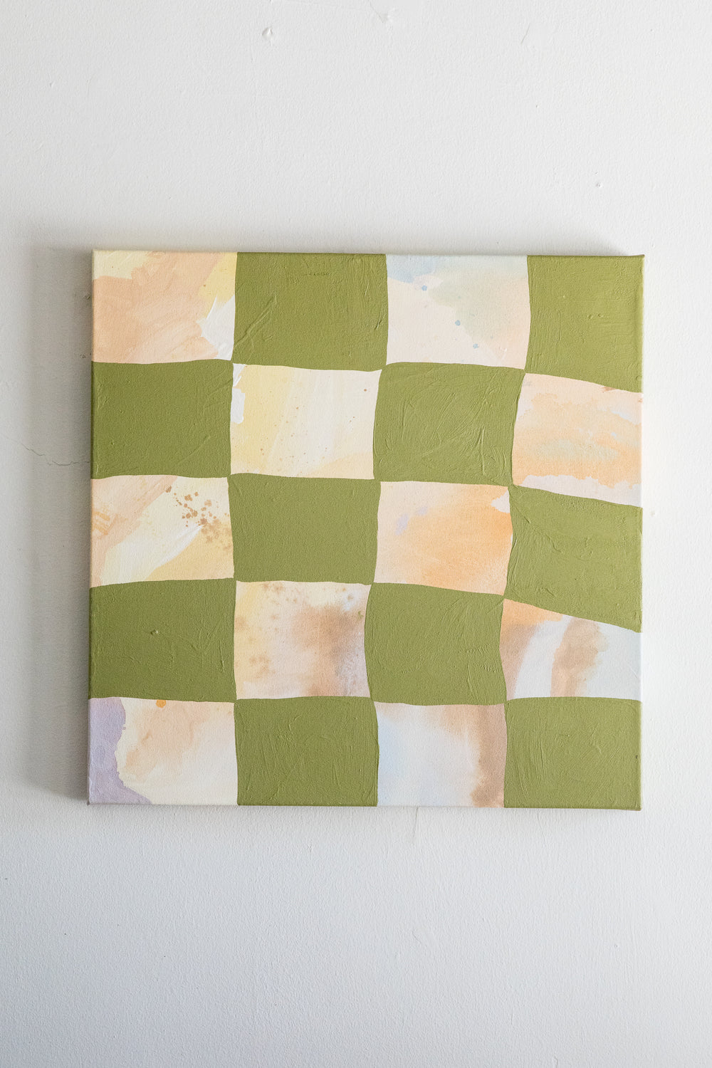 X Prism Small Checkered Painting No. 1