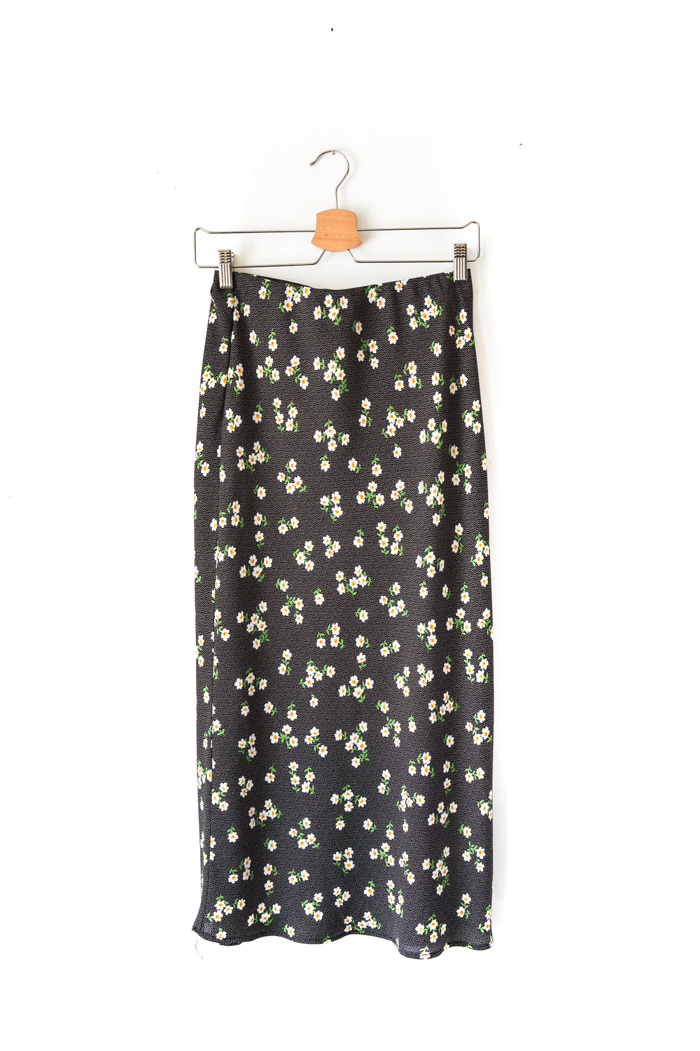 Stevie Floral Dotted Maxi Skirt
