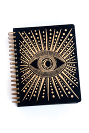 Black Seeing Eye Planner 12 Month Planner