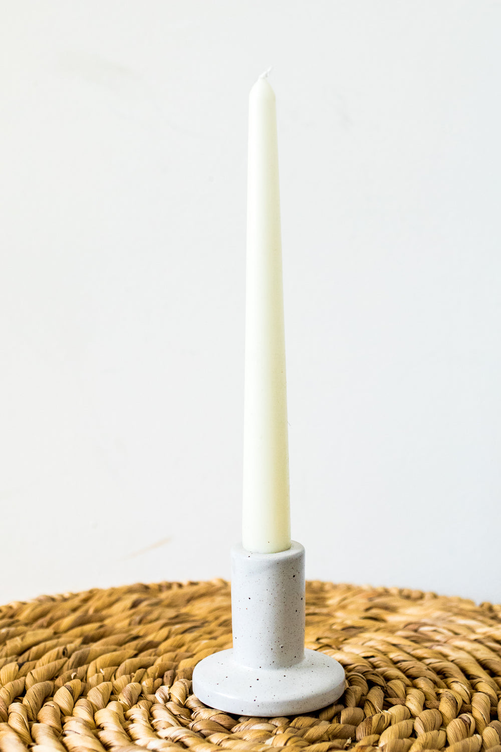 Speckled Taper Holder