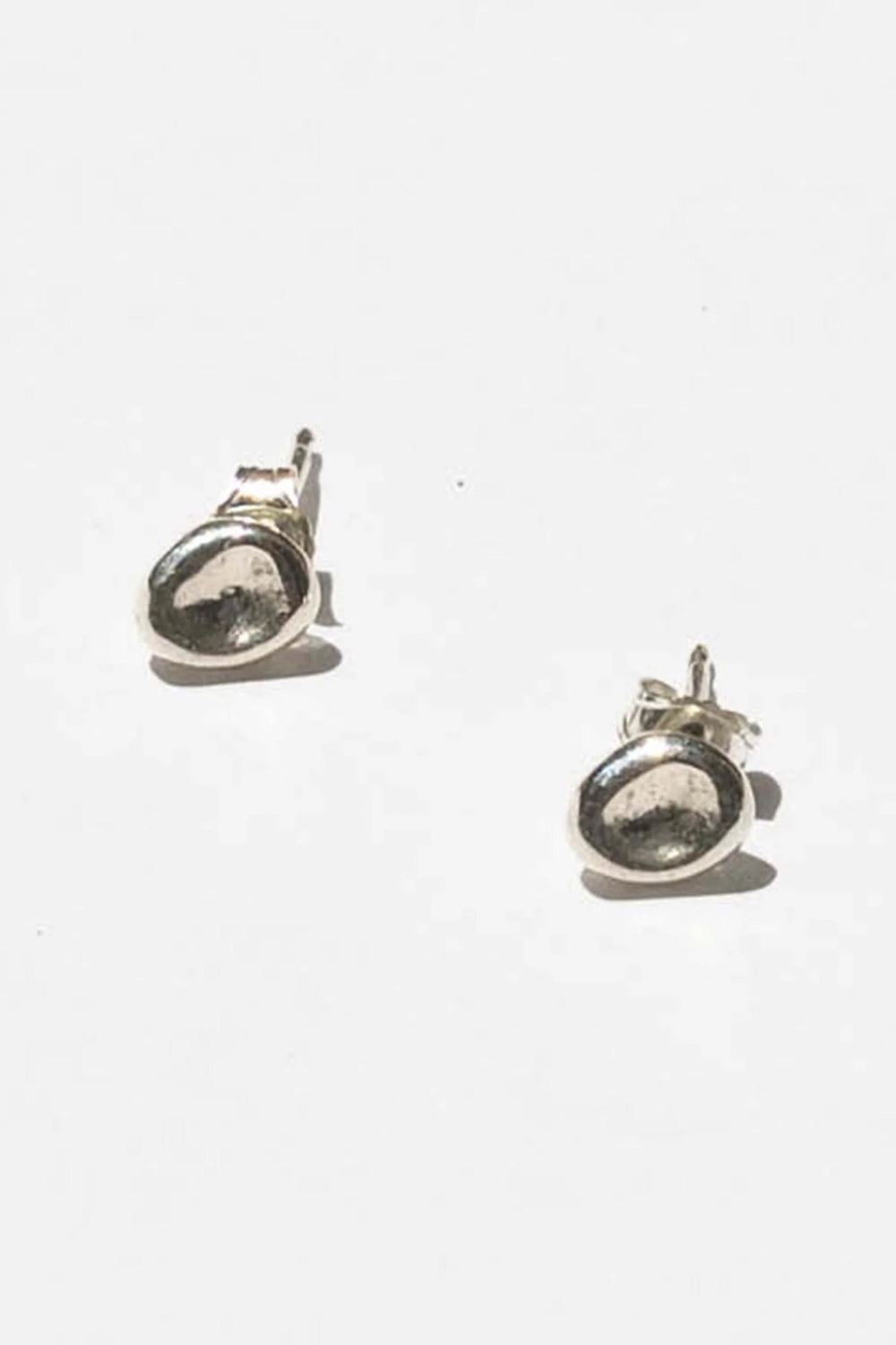 Silver Puddle Studs